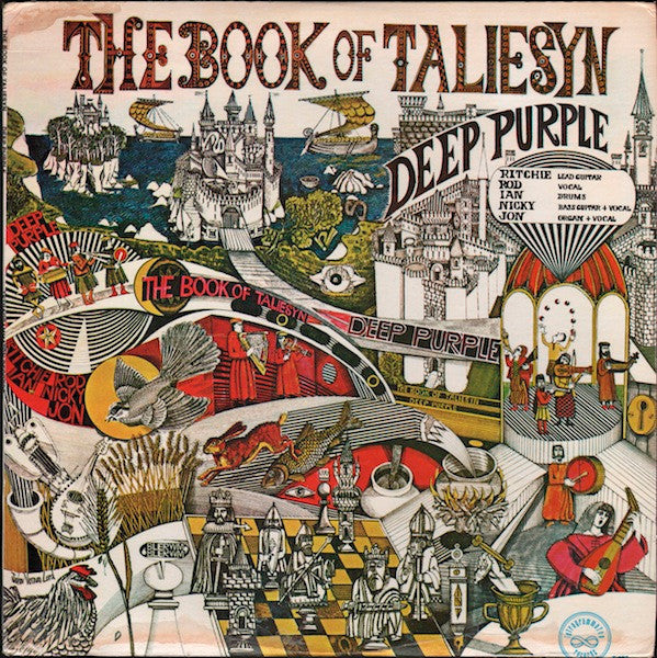 Deep Purple - The Book Of Taliesyn (LP, Album)