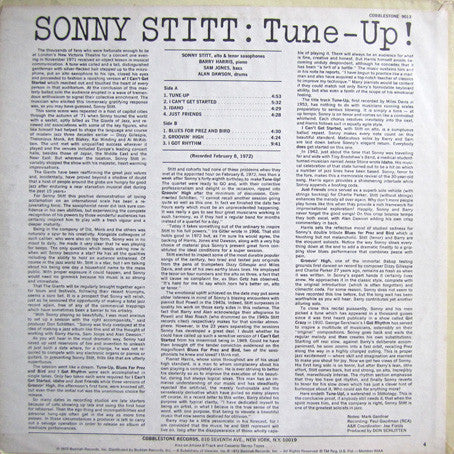 Sonny Stitt - Tune-Up! (LP, Album)