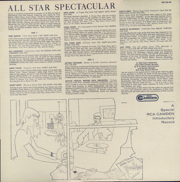 Various - All Star Spectacular (LP, Comp)