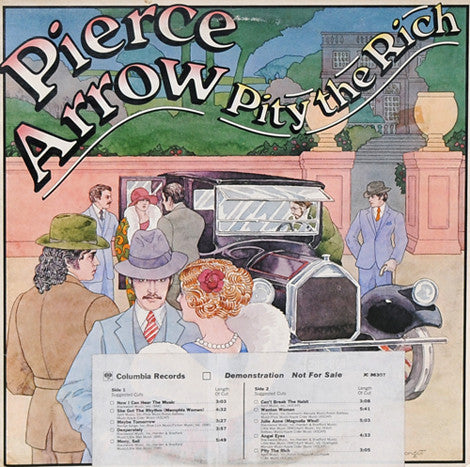 Pierce Arrow - Pity The Rich (LP, Album, Promo)