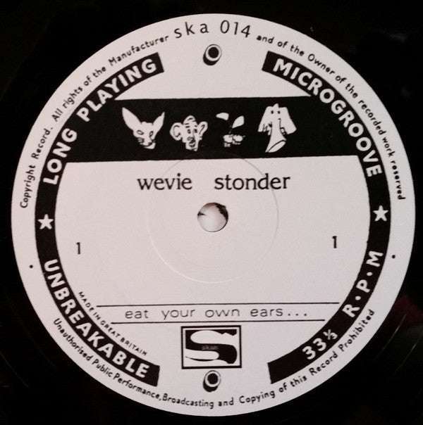 Wevie Stonder - Eat Your Own Ears (LP, Album)