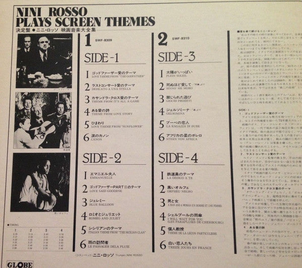 Nini Rosso - Plays Screen Themes (2xLP, Album)