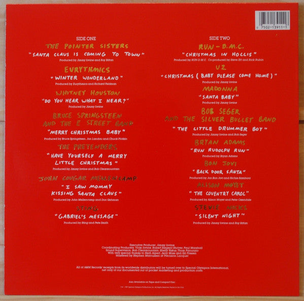 Various - A Very Special Christmas (LP, Comp, Gol)