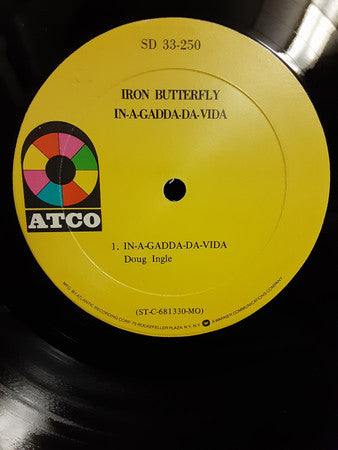 Iron Butterfly - In-A-Gadda-Da-Vida (LP, Album, M/Print, RE, MO )