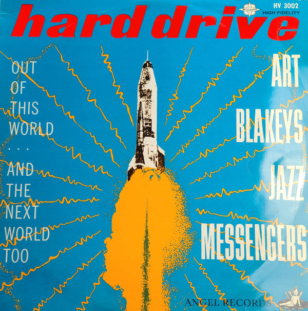 Art Blakeys Jazz Messengers* - Hard Drive (LP, Album, Mono)