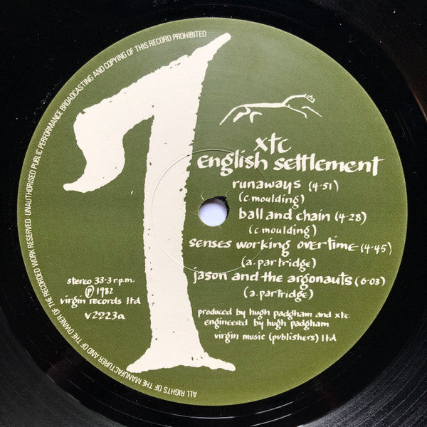 XTC - English Settlement (2xLP, Album, Nar)