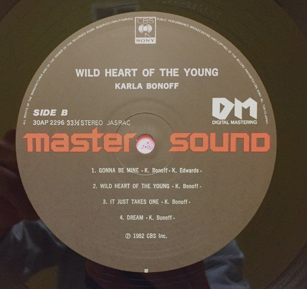 Karla Bonoff - Wild Heart Of The Young (LP, Album, S/Edition)