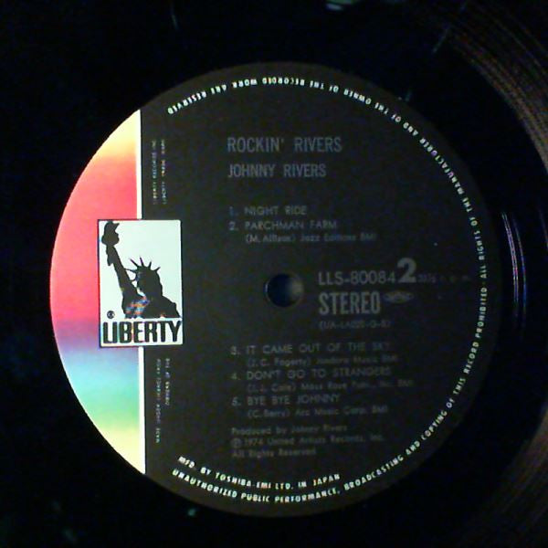 Johnny Rivers - Rockin' Rivers (LP, Album)