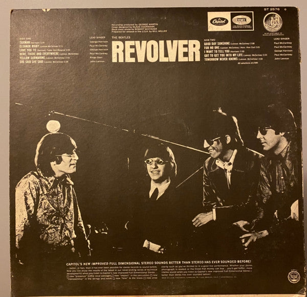The Beatles - Revolver (LP, Album, RE, Win)