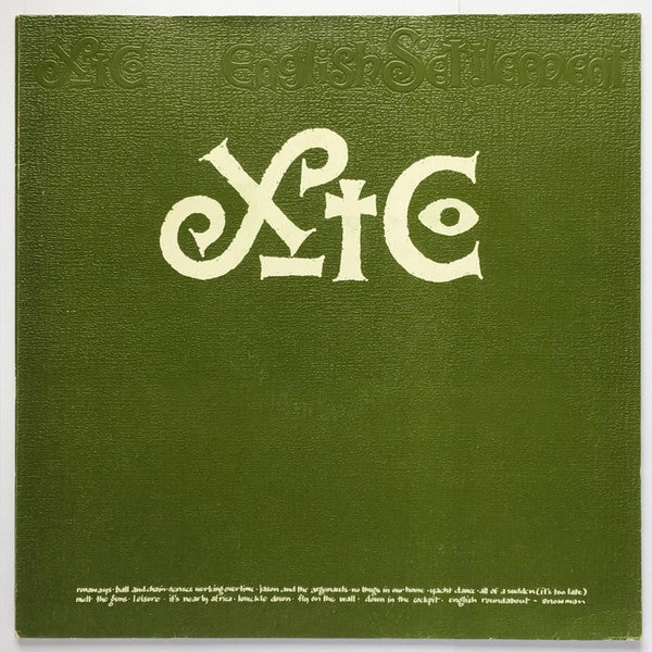 XTC - English Settlement (2xLP, Album, Nar)