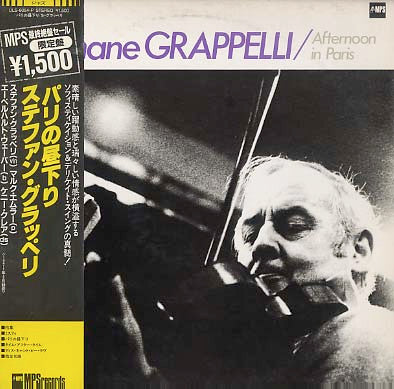 Stéphane Grappelli - Afternoon In Paris (LP, Album, Gat)