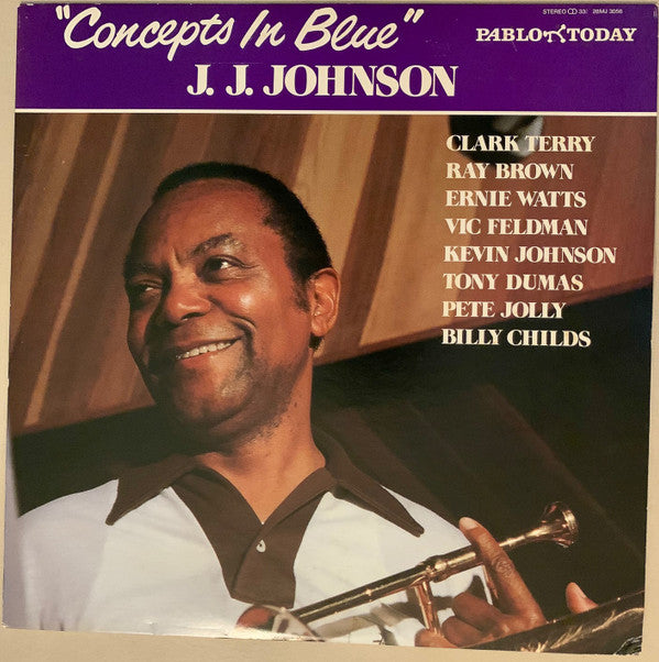 J.J. Johnson - Concepts In Blue (LP, Album)