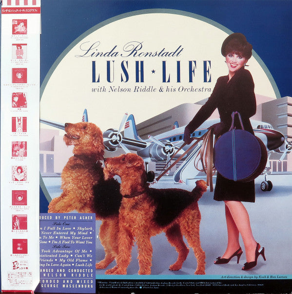Linda Ronstadt - Lush Life(LP, Album, Promo)