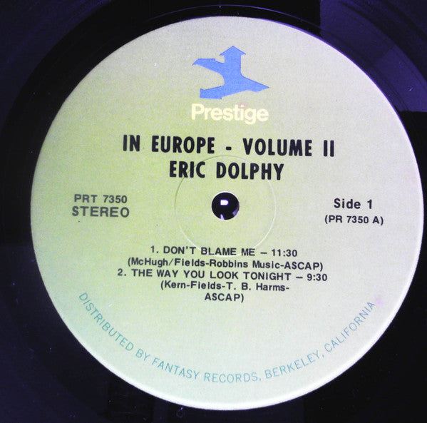 Eric Dolphy - In Europe, Vol. 2 (LP, RM)