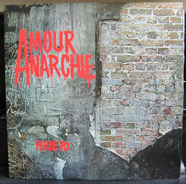 Léo Ferré - Amour, Anarchie (LP, Album)
