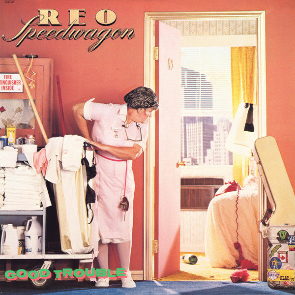 REO Speedwagon - Good Trouble (LP, Album, Promo)