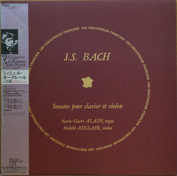 Johann Sebastian Bach - Sonates Pour Clavier Et Violon(2xLP, Mono, ...