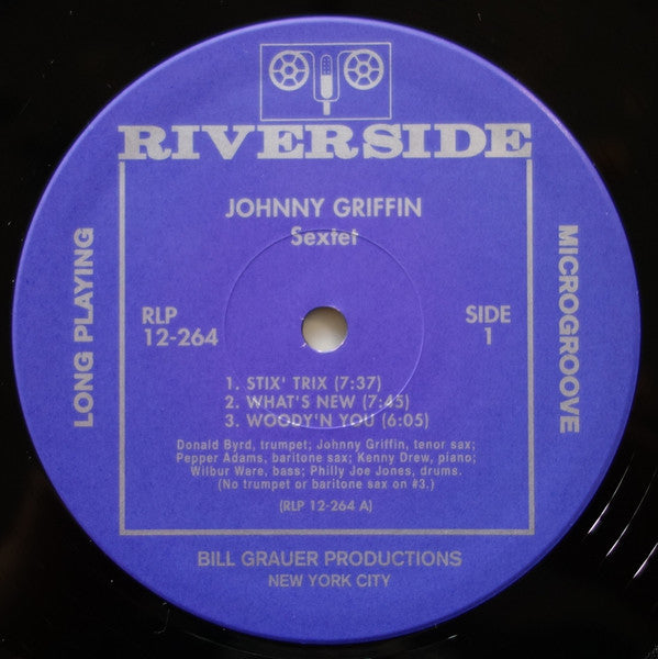 Johnny Griffin Sextet - Johnny Griffin Sextet (LP, Album, Mono, RE)