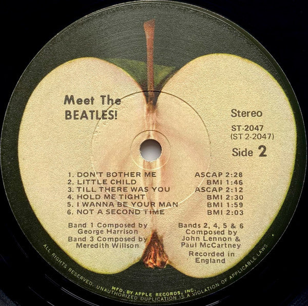 The Beatles - Meet The Beatles! (LP, Album, RE, Los)