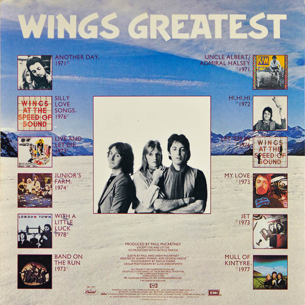 Wings (2) - Wings Greatest (LP, Comp, Los)