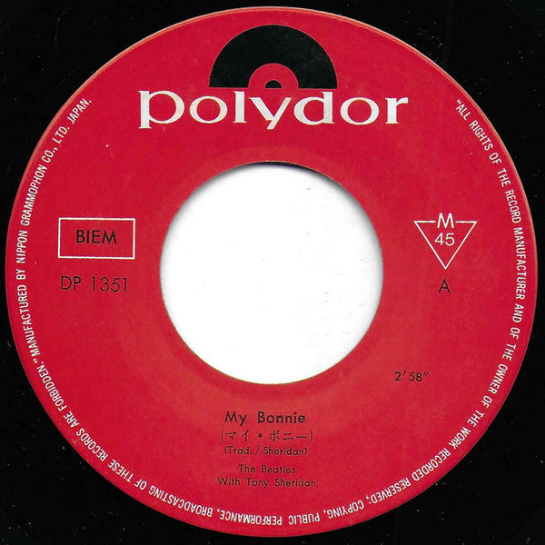 The Beatles - My Bonnie / The Saints (7"", Single, Mono, M/Print, RE)