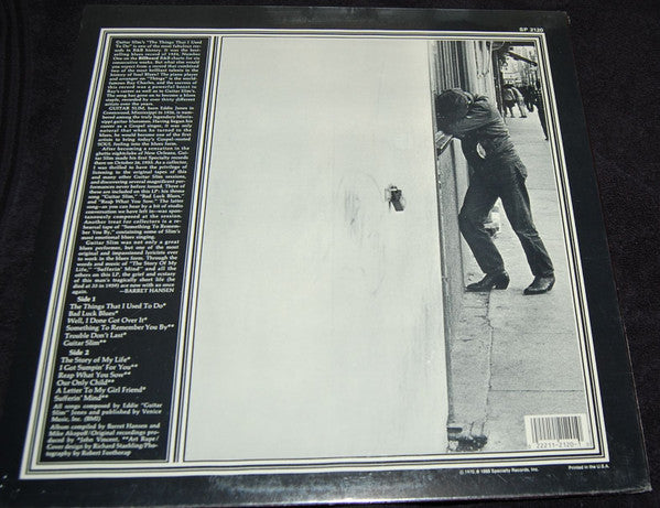Eddie ""Guitar Slim"" Jones - The Things That I Used To Do(LP, Albu...