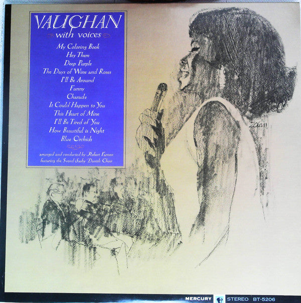 Sarah Vaughan - Vaughan With Voices (LP, Album)