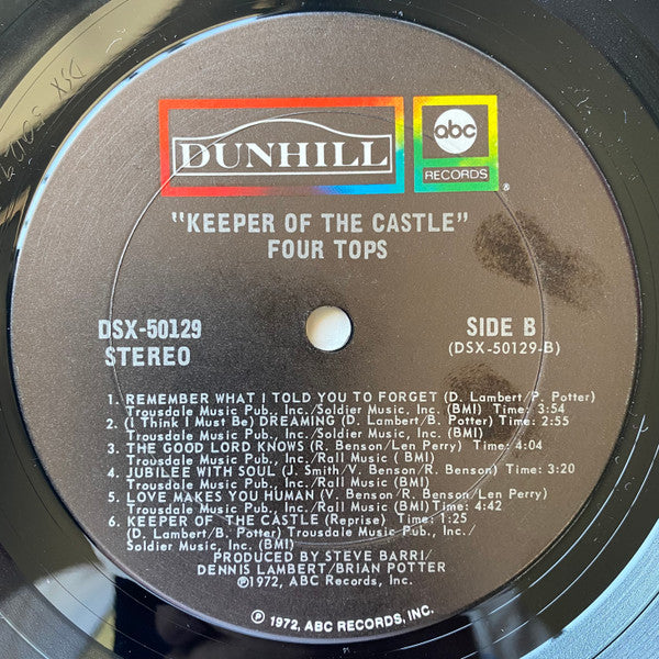 Four Tops - Keeper Of The Castle (LP, Album, Ter)