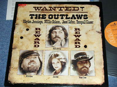 Waylon Jennings - Wanted! The Outlaws(LP, Album)