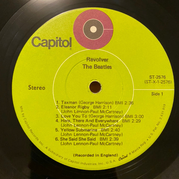 The Beatles - Revolver (LP, Album, RE, Win)