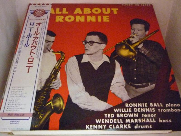 Ronnie Ball - All About Ronnie (LP, Album, Mono, RE)
