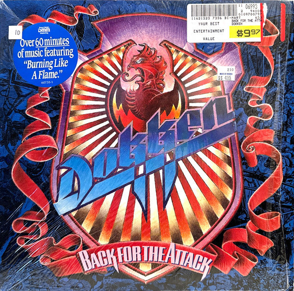 Dokken - Back For The Attack (LP, Album, AR )