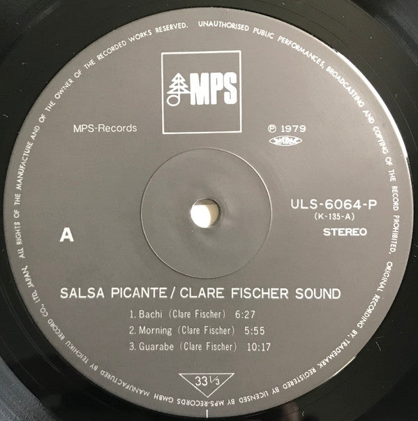Clare Fischer - Salsa Picante (LP, Album, RE)
