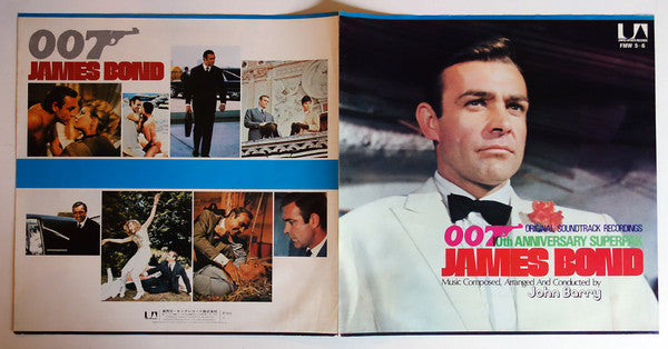 John Barry - James Bond 10th Anniversary (2xLP, Album, Comp, Ltd, Yel)