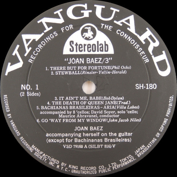 Joan Baez - Joan Baez/3 (LP, Album)