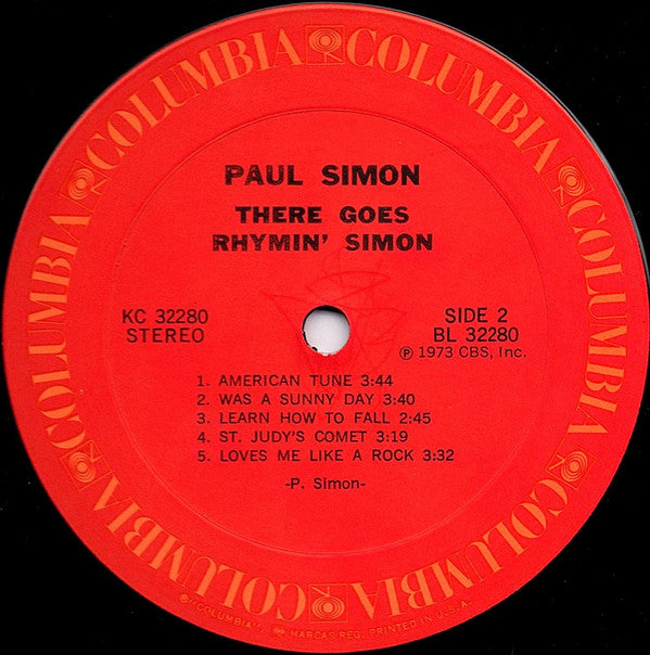 Paul Simon - There Goes Rhymin' Simon (LP, Album, Ter)