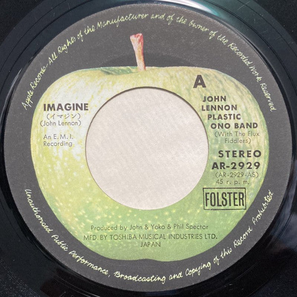 John Lennon - Imagine / It's So Hard(7", Single)