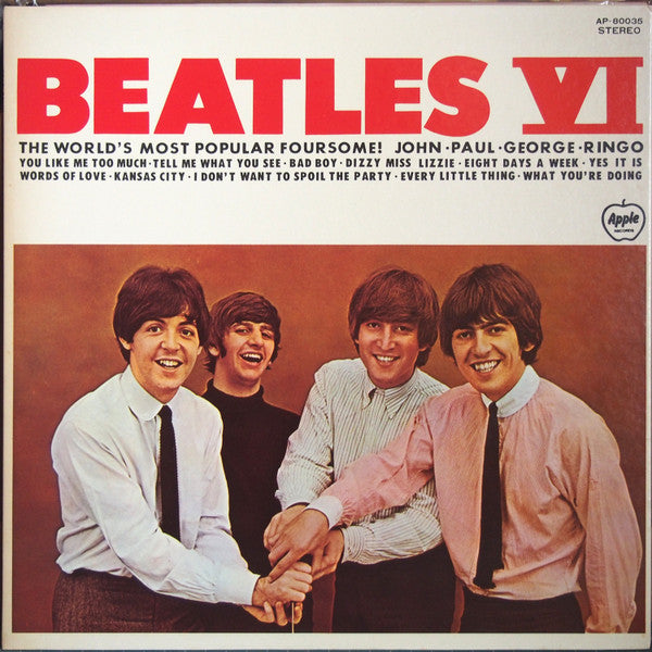 The Beatles - Beatles VI (LP, Album, Gat)
