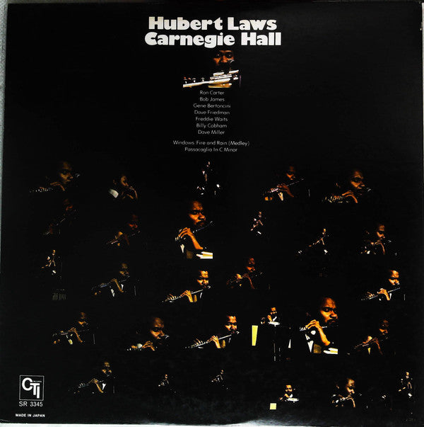 Hubert Laws - Carnegie Hall (LP, Album, Promo, Gat)