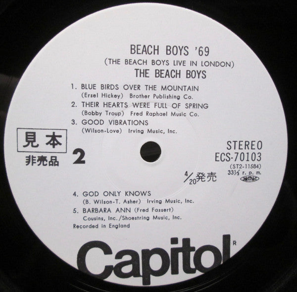 The Beach Boys - Beach Boys '69 (The Beach Boys Live In London)(LP,...