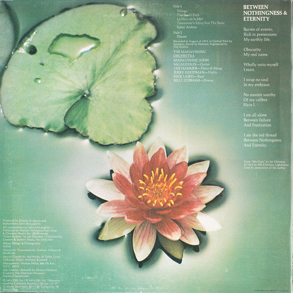 Mahavishnu Orchestra - Between Nothingness & Eternity (Live)(LP, Al...