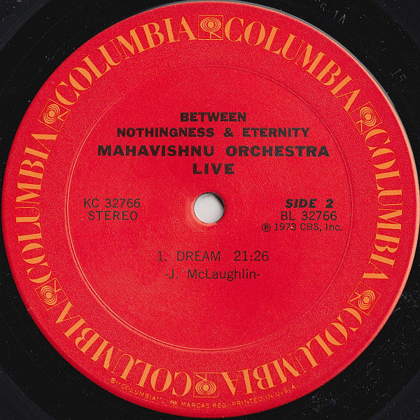 Mahavishnu Orchestra - Between Nothingness & Eternity (Live)(LP, Al...