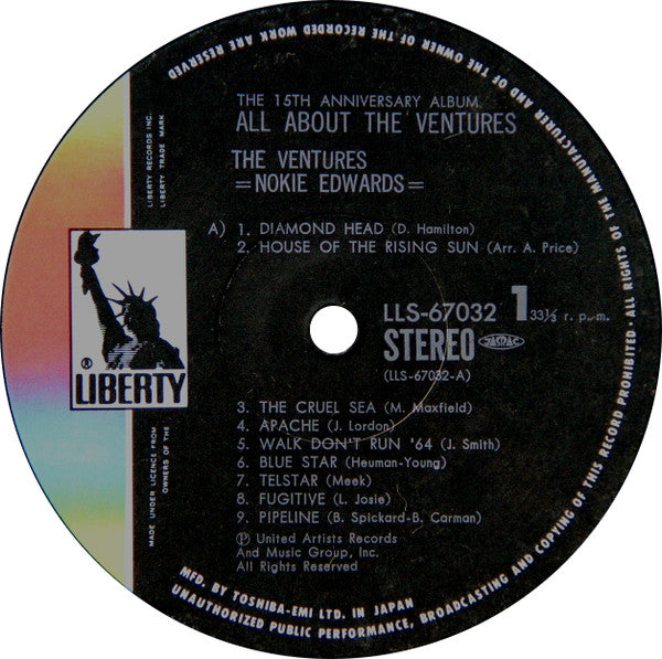 The Ventures - All About The Ventures (15th Anniversary Album)(3xLP...