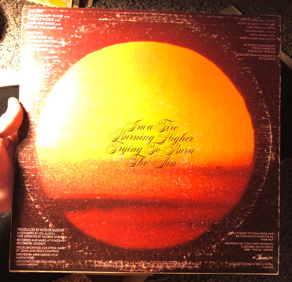 ELF (3) - Trying To Burn The Sun (LP, Album)