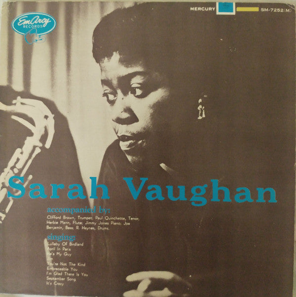 Sarah Vaughan - Sarah Vaughan (LP, Album, Mono)