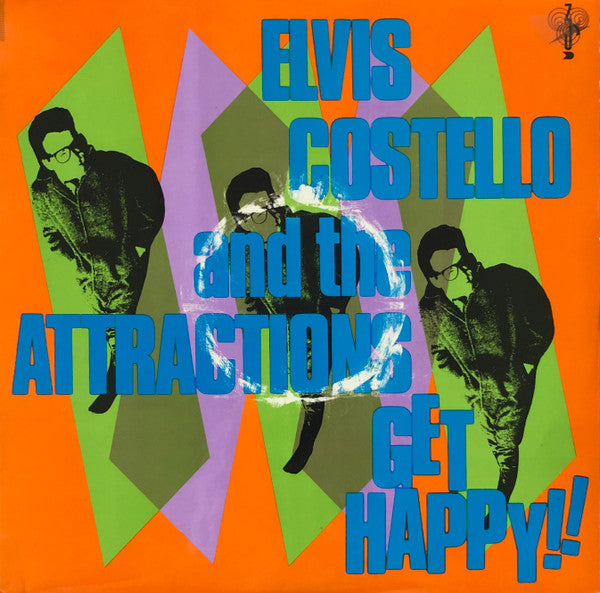 Elvis Costello & The Attractions - Get Happy!! (LP, Album, Wes)