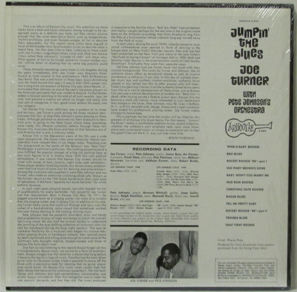 Big Joe Turner - Jumpin' The Blues(LP, Album, RP)
