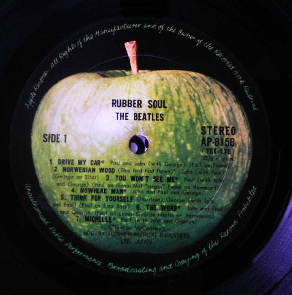 The Beatles - Rubber Soul (LP, Album, RE, Lar)