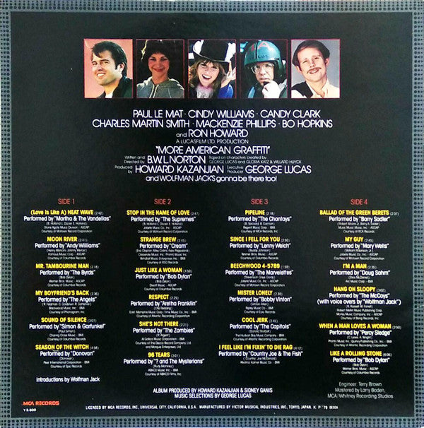 Various - Original Motion Picture Soundtrack - More American Graffi...