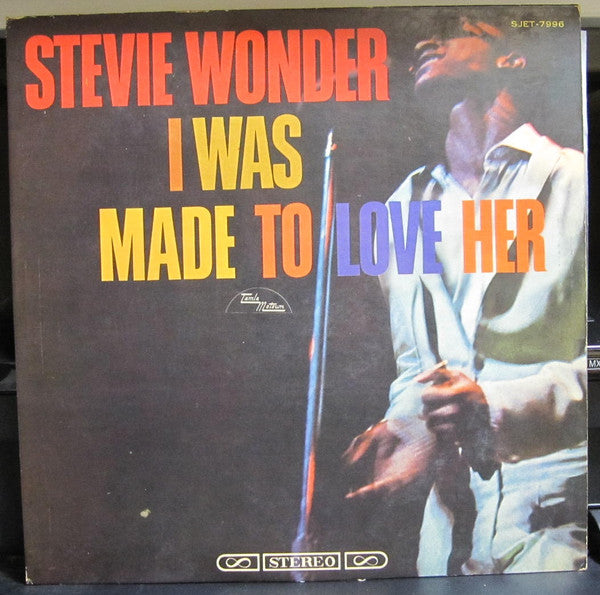 Stevie Wonder - I Was Made To Love Her (LP, Album)